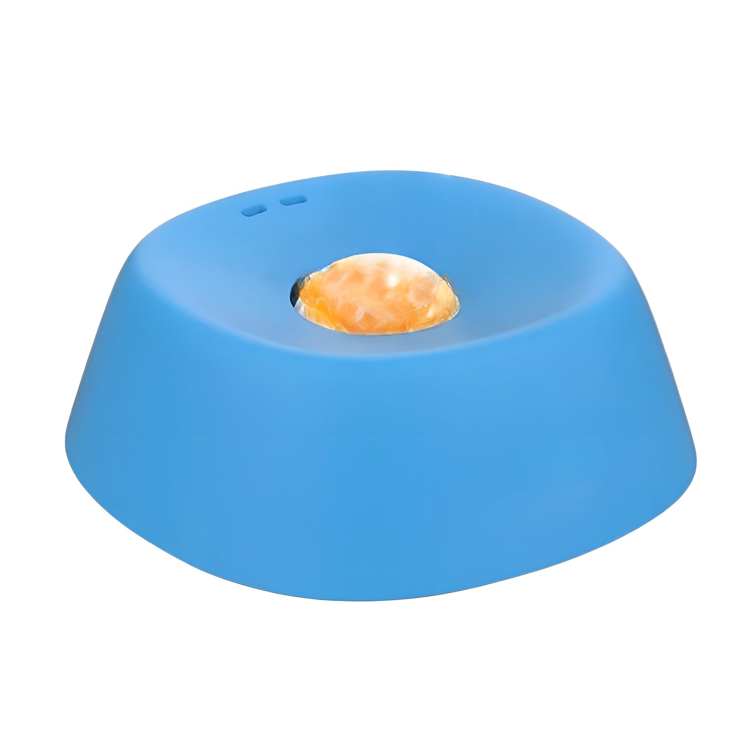 slow feeder dog bowl with dog eating from a blue non slip bowl
blue slow feeder dog bowl shown beside a regular dog bowl comparison
dog using a raised center slow eating dog bowl on the floor
plastic slow feeder dog bowl designed for small portions and treats
comparison image of no spill dog bowl and standard dog bowl