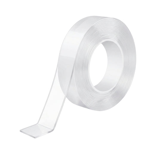 Clear double sided tape roll being pulled from a transparent adhesive strip
Double sided tape heavy duty clear mounting tape with thick adhesive design
Transparent double sided tape for walls and home organization projects
Clear double sided foam tape roll shown in hand on white background
Strong double sided tape for mounting decorations and securing household items