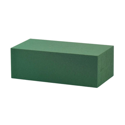 green floral arrangement supplies foam block with size measurements
wet floral foam block shown with 22.8 cm length measurement
rectangular green foam block for flower arranging accessories
floral foam brick for bouquet and centerpiece arrangements
green flower arrangement foam block on white background