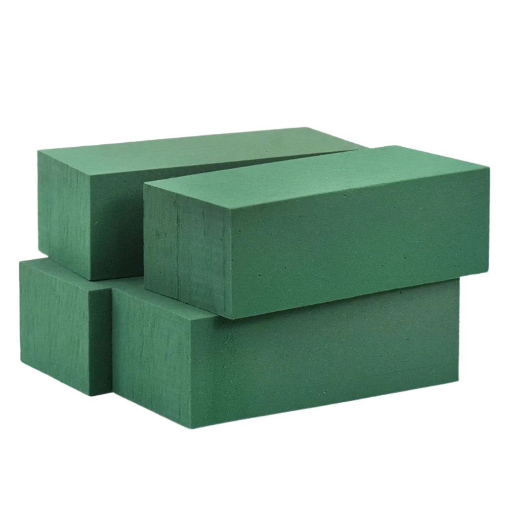 green floral arrangement supplies foam block with size measurements
wet floral foam block shown with 22.8 cm length measurement
rectangular green foam block for flower arranging accessories
floral foam brick for bouquet and centerpiece arrangements
green flower arrangement foam block on white background