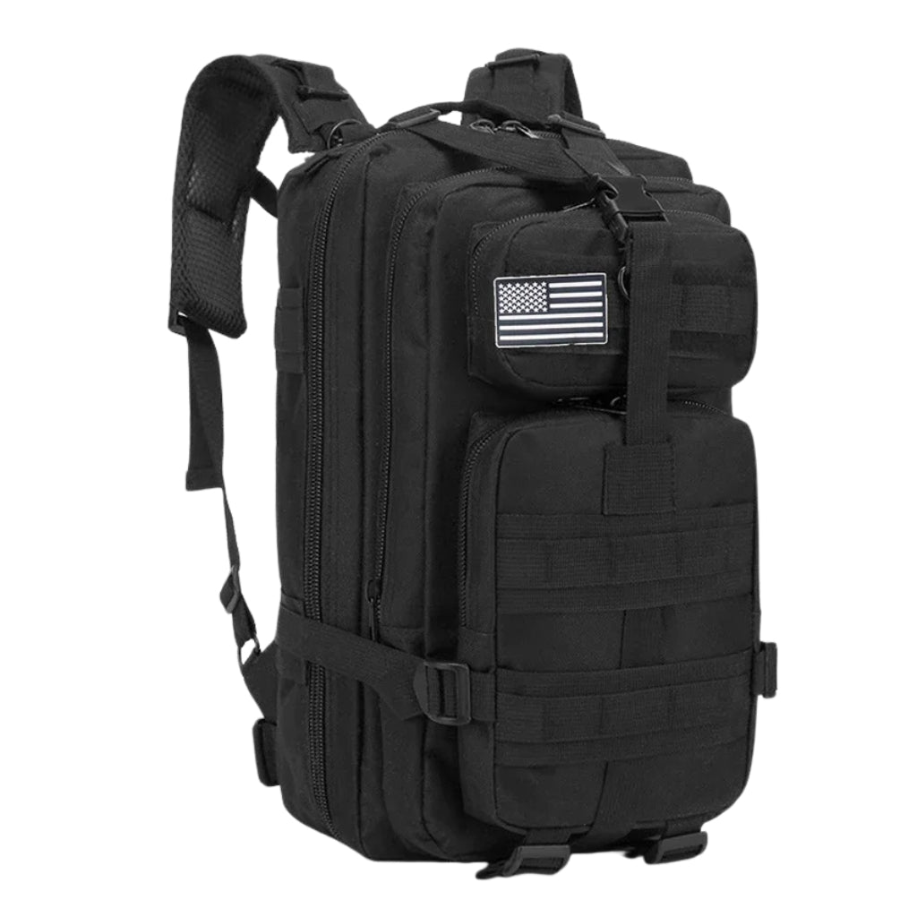 hiking backpacks shown in 25L and 50L sizes with multiple color options
outdoor hiking bag color chart with khaki green black red blue and camouflage backpacks
25L and 50L camping backpack options displayed on a white background
backpacking backpacks in solid and camouflage colors with front pockets
tactical style hiking backpacks with zipper compartments and molle webbing