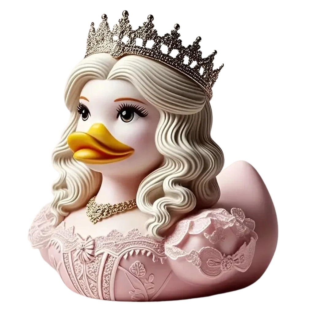 Figurines alien duck resin decor for desk car quirky collectible