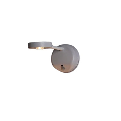 rotatable wall sconce lighting shown mounted above a wall surface.